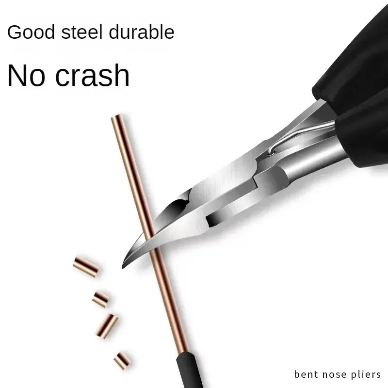 Professional Toe Nail Clippers Cutter ingrown toenail tool Thick Nail Dead Skin Dirt Remover Super Sharp Curved Blade Nail Tools thumbnail 4