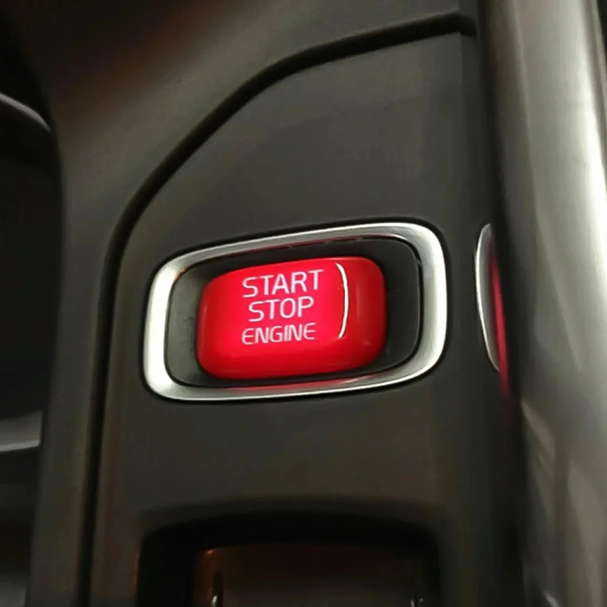 Car Styling For Volvo V40 V60 S60 XC60 S80 V70 XC70 Car Engine Start Button Stop Swtich Key Decor Trim Sticker Accessories thumbnail 5