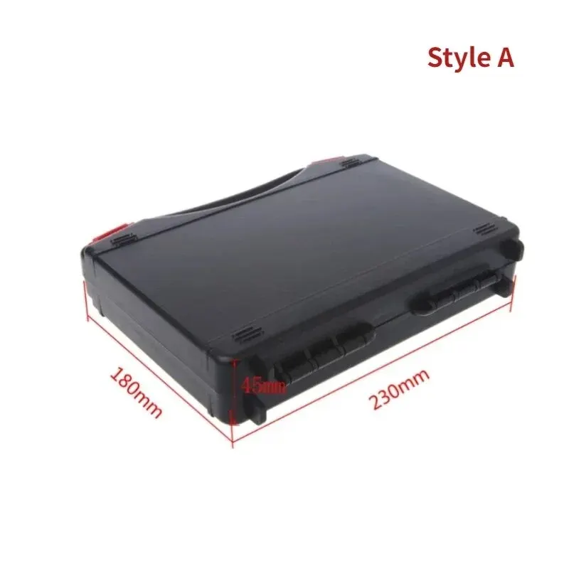 Tool Case Plastic Toolbox Portable Suitcase Parts Box Hardware Accessories Storage Tool Box Set Screw Organizer Box thumbnail 2