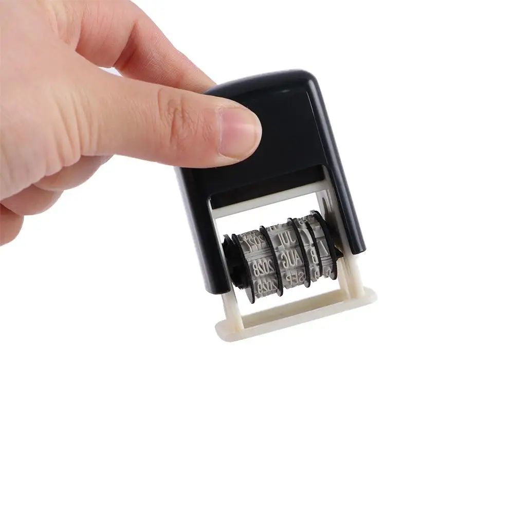 Mini Words Wheel Scrapbooking Supplies Stamping ABS Account Roller Seal DIY Office Supplies Mud Set Date Seal Date Stamps thumbnail 5