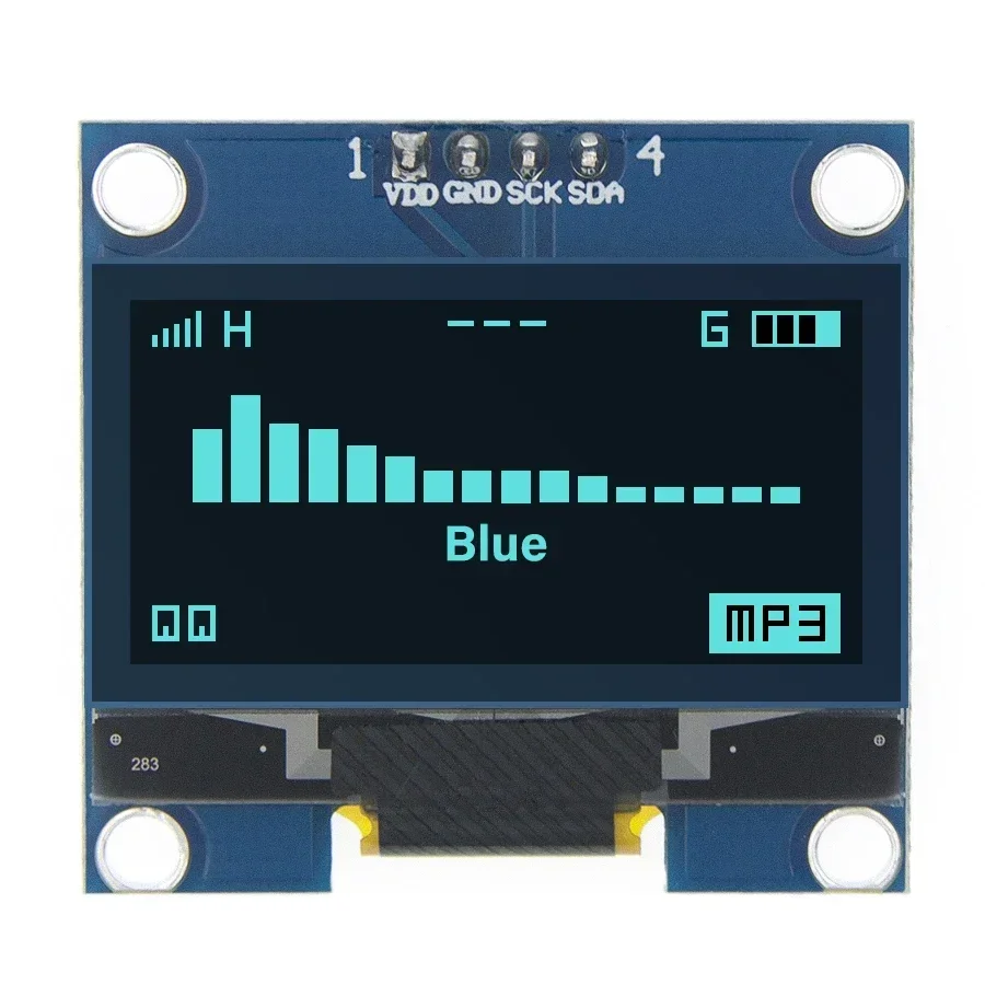 1-10pcs 1.3" OLED Display Module White/Blue Color Drive Chip SH1106 128X64 1.3 inch OLED LCD LED IIC I2C Communicate For Arduino thumbnail 2