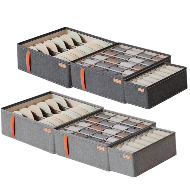 Socks Organizer Underwear Bra Storage Box Cabinet Drawer Organizer For Clothes Ties Wardrobe Clothes Organizer Cabinet Separator