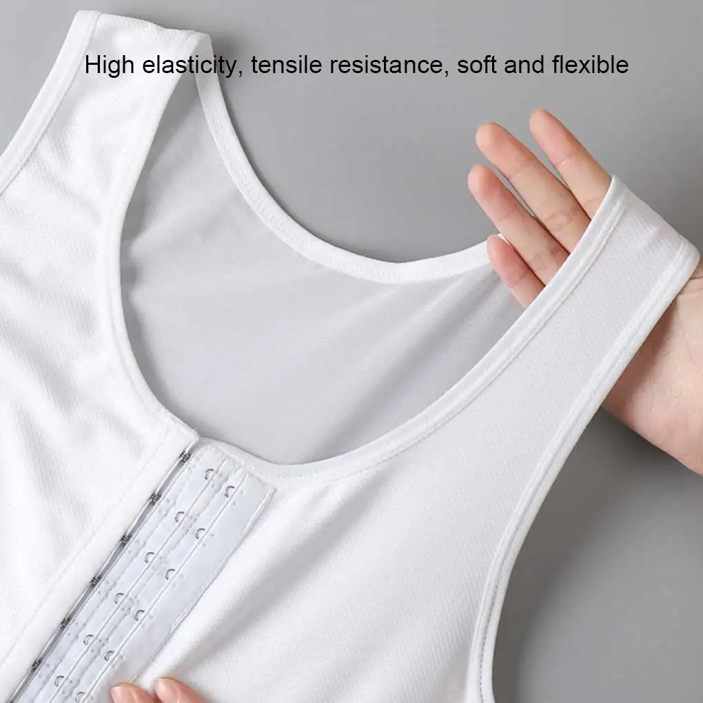 Vest Stretchable Tank Top Shirt Binder Underwear Strengthen Clothing thumbnail 5