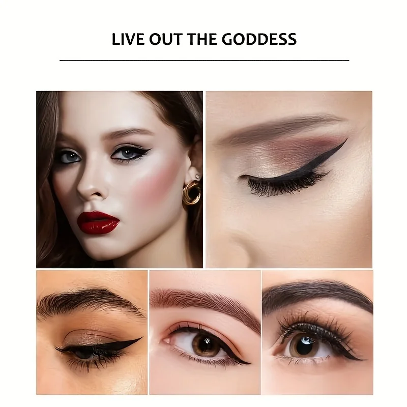 Quick-dry Eyeliner Pencil Makeup Long Lasting Smooth Matte Eye Liner Waterproof Anti Smudge Liquid Eyeliner Pen Eyes Cosmetics thumbnail 3