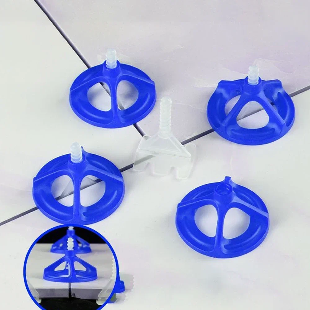 50-600Pcs Top Spiral Ceramic Tile Leveling System Clips Spacers Straps Wadge for Tile Laying Wall Floor Fixing Construction Tool thumbnail 6