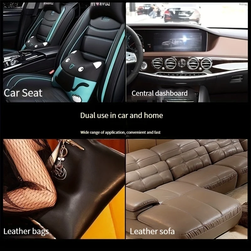 Car Leather Seat Maintenance Care Oil Multifunctional Cream Interior Polishing Stain Removal Refurbished Leather Sofa Cleaning thumbnail 6