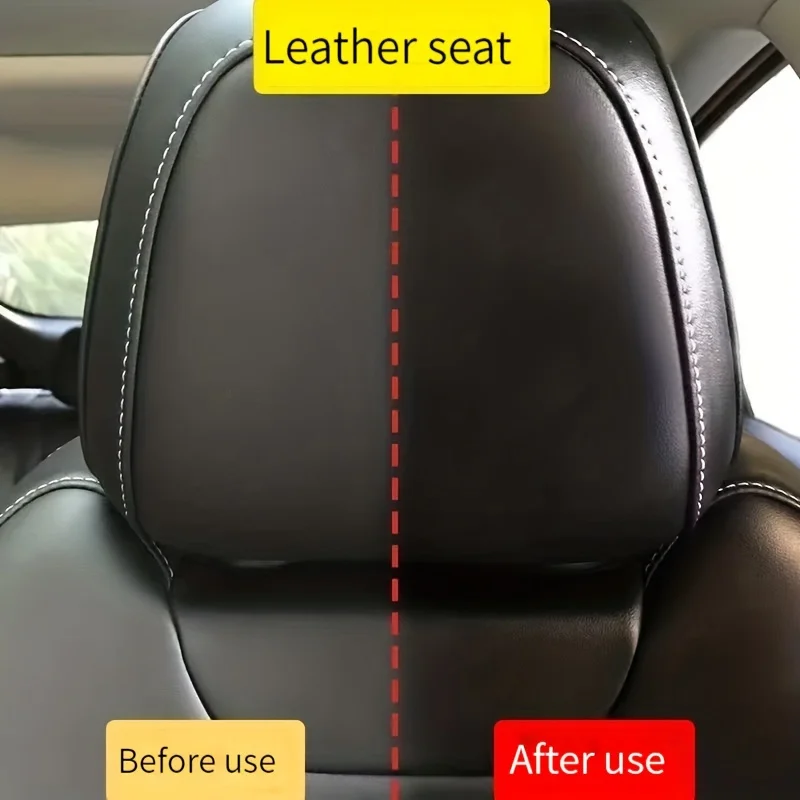 Car Leather Seat Maintenance Care Oil Multifunctional Cream Interior Polishing Stain Removal Refurbished Leather Sofa Cleaning thumbnail 5