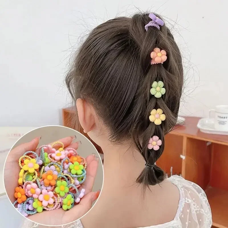 Children's Headband No Harm To Hair Rope Elastic Band Female Girl Headrope Rubber Baby Small Hairpin Headed Korean Version thumbnail 2