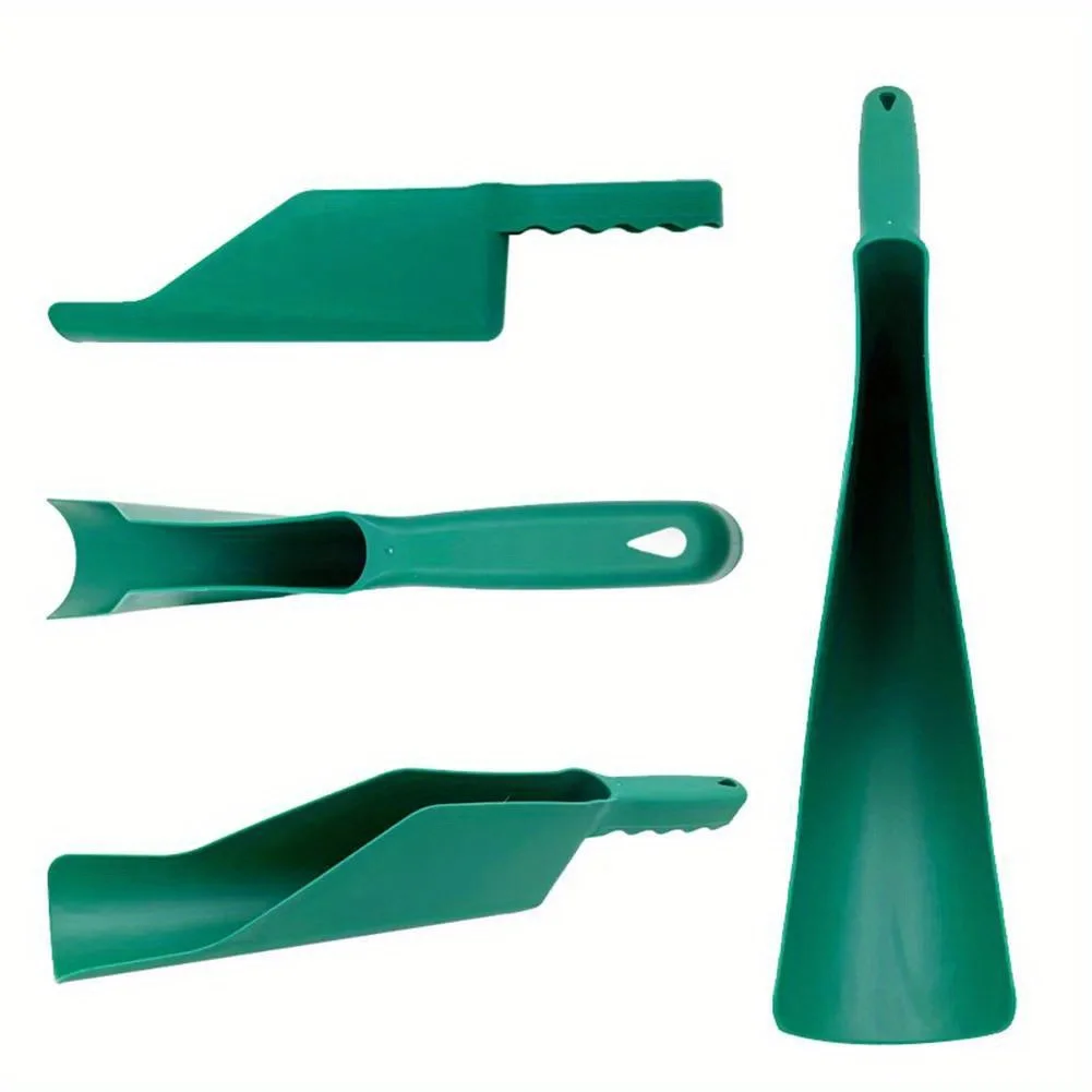 1pc, Gutter Getter Scoop Cleaning Roof Tool Flex Fit Dirt Debris Remove Multi Use Eaves Garden Leaf Gutter Spoon Shovel Supplies thumbnail 3