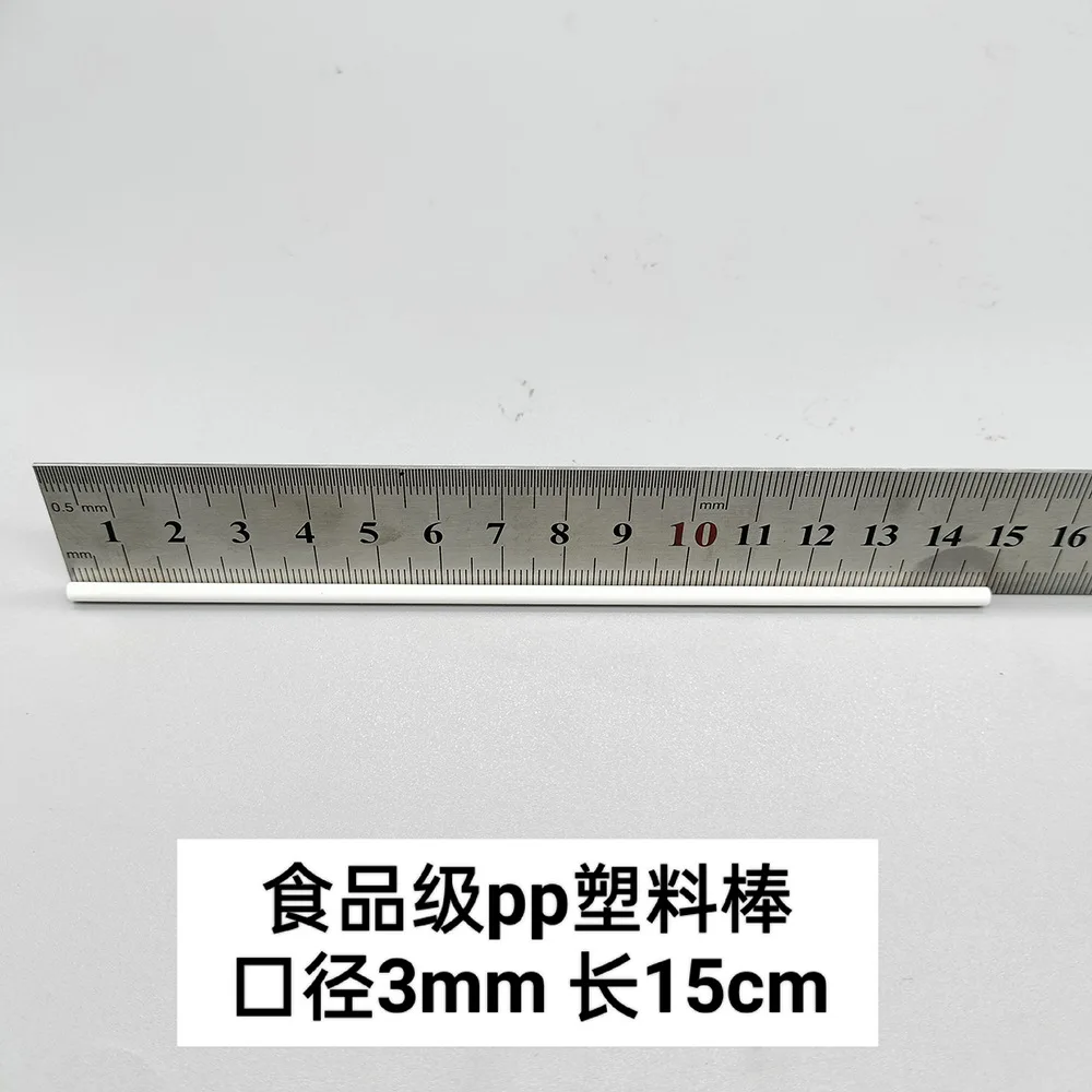 50/100pcs Kitchen Utensils 10/15cm Hollow Plastic Lollipop Stick Cake Pops Accessories Bakeware Dining Bar Home Garden thumbnail 6