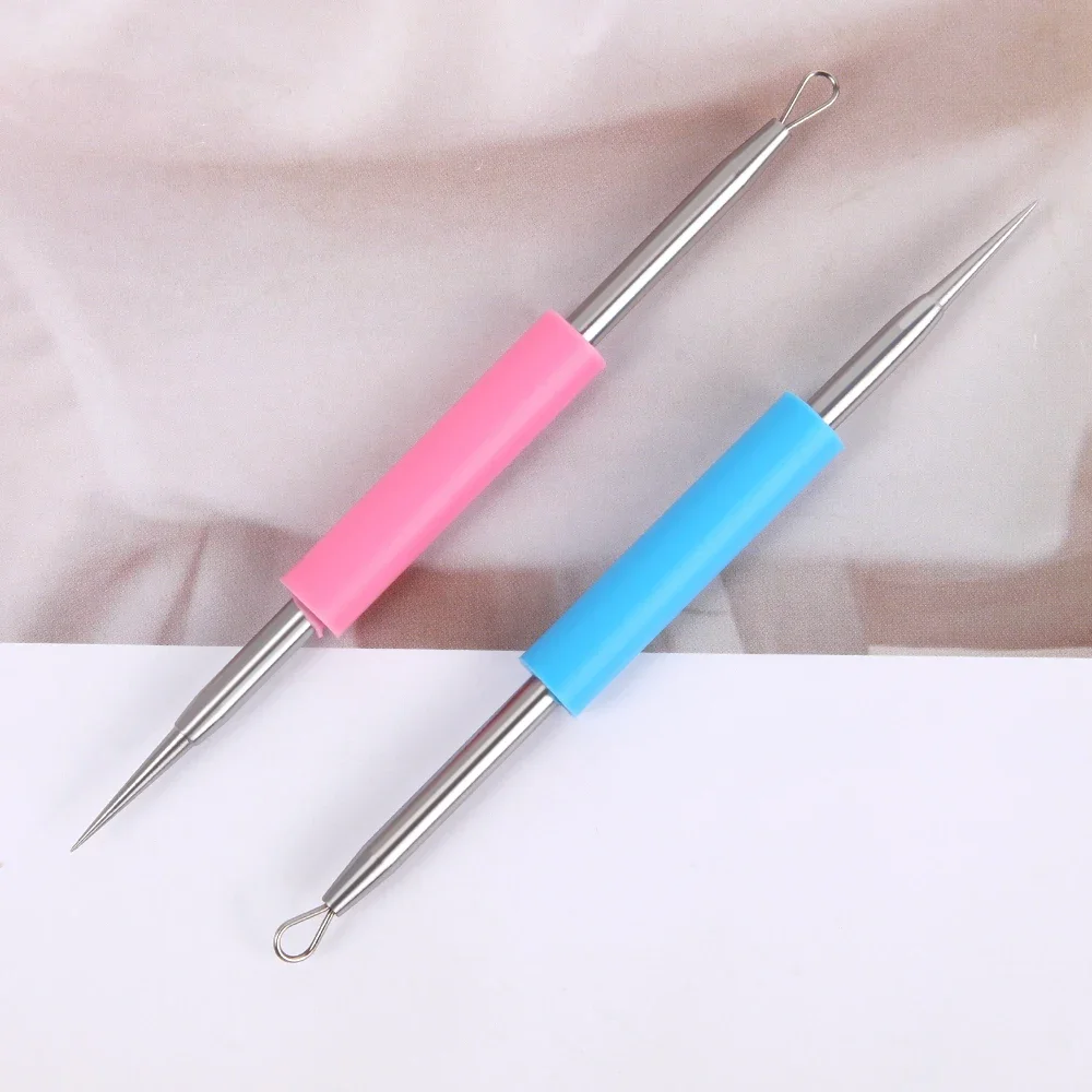 Blackhead Remover Pimple Popper Tool Acne Needle Removing Treatment Comedone Whitehead Popping Zit Nose Face Blemish Extractor thumbnail 6