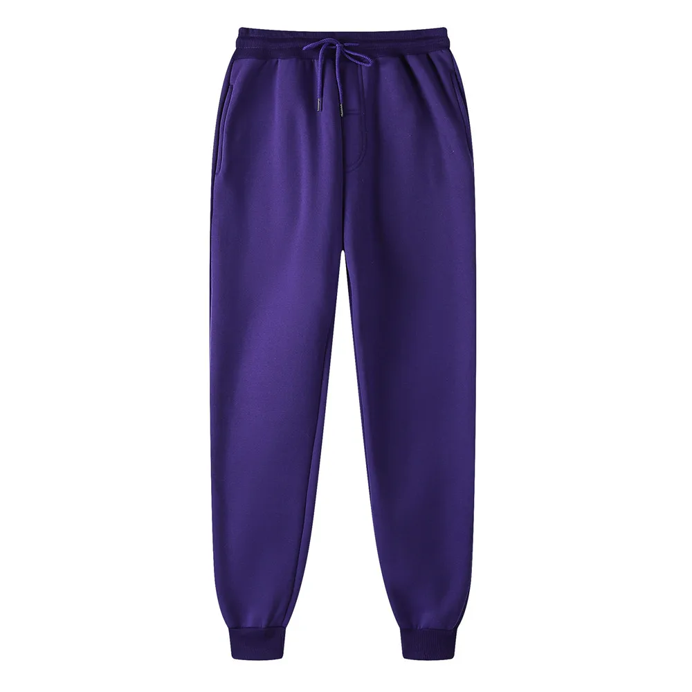 Men Clothing Jogger Pants Men Man Pants for Mens Sweatpants Men's Brushed Gym Women's Winter Trousers Tracksuit Fleece-lined thumbnail 6