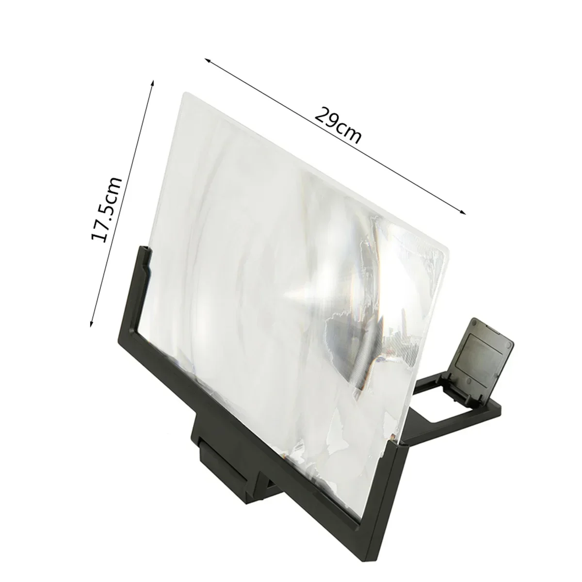 14 Inch Mobile Phone Screen Amplifier 3D Magnifying Glass Stand Magnifier HD Video Amplifier Phone Stand Enlarged Screen Bracket thumbnail 6