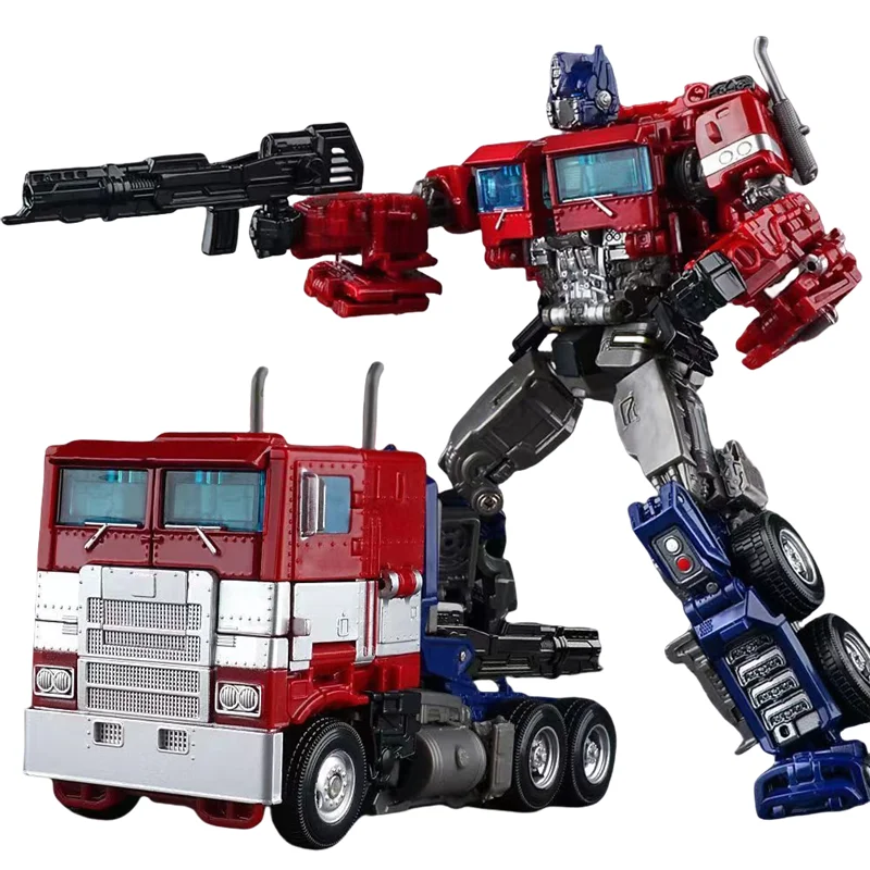 Transformation Toy Robot Figure Movie Classic Autobot Commander Dual Sword Weapon Children's Birthday Gift thumbnail 2