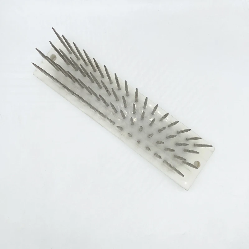 22x5.5x8.5cm White Stainless Steel Hair Hackle With Needle For Combing Bulk Hair Human Hair Extensions Comb Machine Weft Tools thumbnail 5