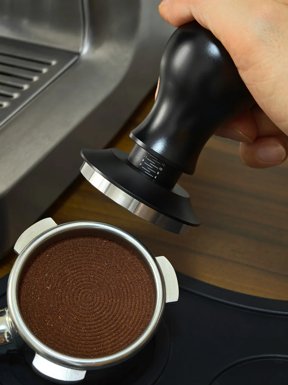 Coffee Tamper 58mm 54mm 51mm Ripple Base Leveling Constant Pressure Calibrated Spring Loaded Barista Tools Espresso Accessories thumbnail 6