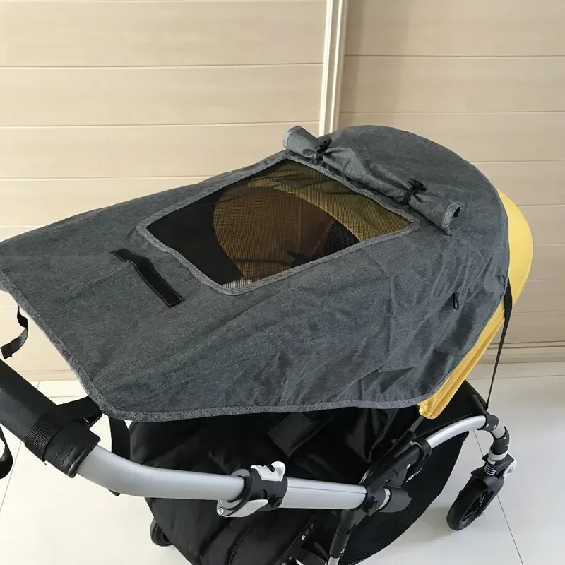 Universal Baby Stroller Accessories Sun Shade UV Protection Sunshade Carriage Canopy Cover for Prams Infants Car Seat Sun Visor thumbnail 6