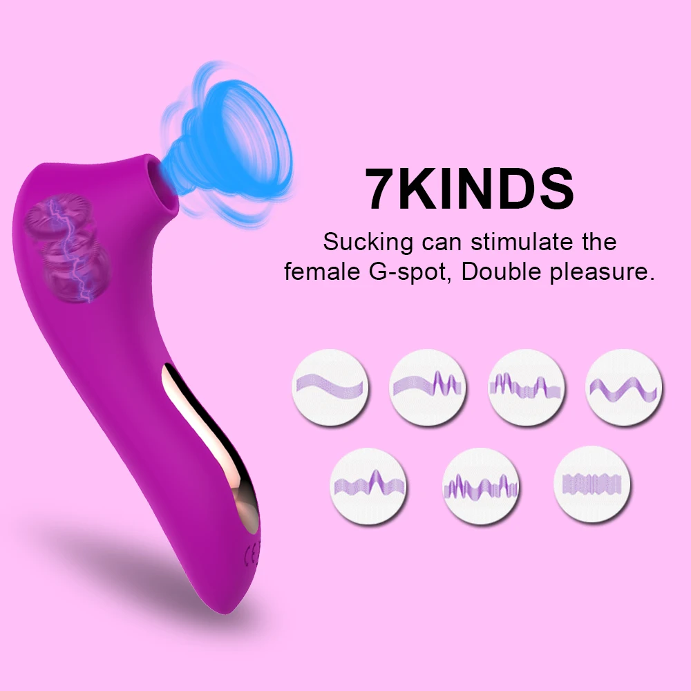 Powerful Clit Sucking Vibrator for Women Nipple Clitoris Sucker Stimulator Female Massager Vibrating Sex Toys Goods for Adult thumbnail 3