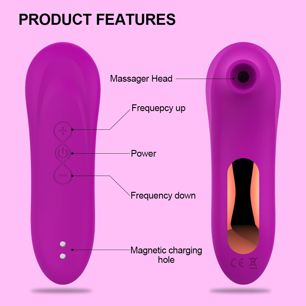 Powerful Clit Sucking Vibrator for Women Nipple Clitoris Sucker Stimulator Female Massager Vibrating Sex Toys Goods for Adult thumbnail 2