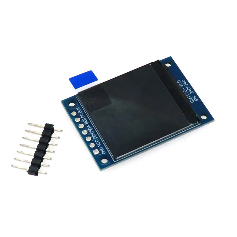 TFT Display 0.96 1.3 1.44 1.8 inch IPS 7P SPI HD 65K Full Color LCD Module ST7735 / ST7789 Drive IC 80*160 240*240 (Not OLED) thumbnail 5