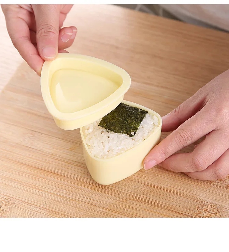 Onigiri Mold Home Kitchen Food Utensils for Kitchen 1-2PCS Kit Sushi Press Convenient Japan DIY Bento Accessories Rice Balls New thumbnail 2