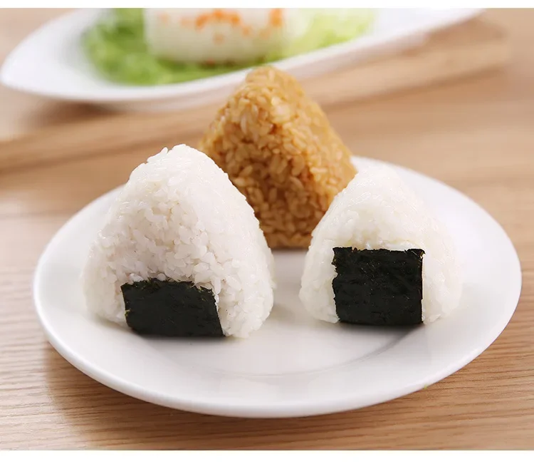 Onigiri Mold Home Kitchen Food Utensils for Kitchen 1-2PCS Kit Sushi Press Convenient Japan DIY Bento Accessories Rice Balls New thumbnail 4