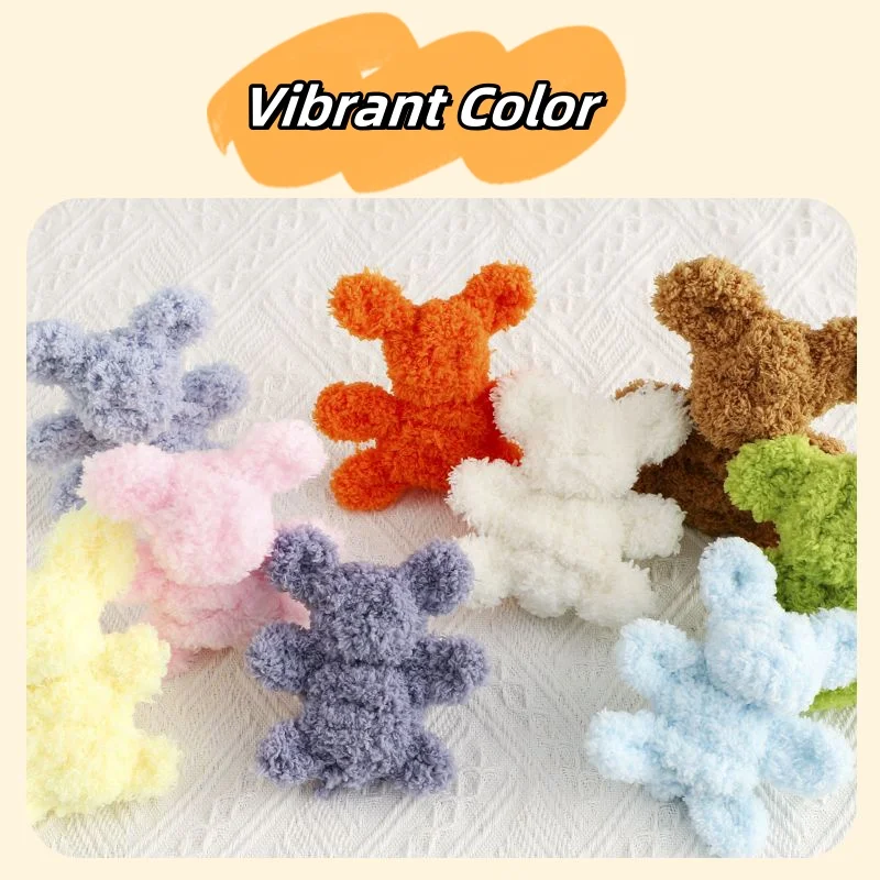 5 Pieces Each One Meter Long  Jumbo Coral Fleece Material Pipe Cleaner Chenille Stems Pipe Cleaner Craft Pipe Stems for Kids DIY thumbnail 5