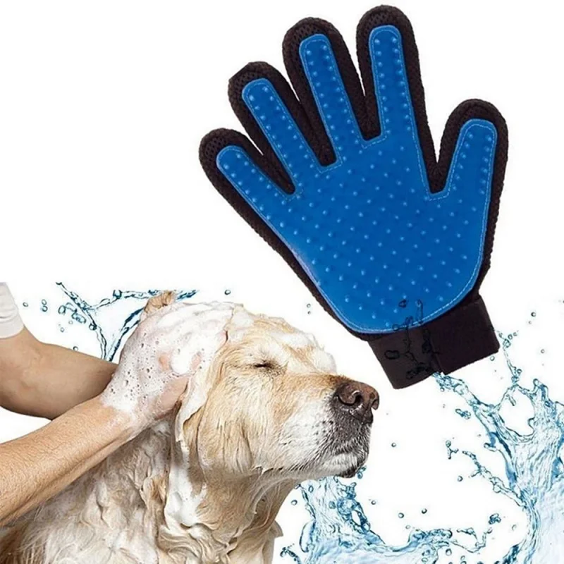 1PC Cat Glove Cat Grooming Glove Pet Brush Glove for Cat Dog Hair Remove Brush Dog Deshedding Cleaning Combs Massage Gloves thumbnail 4