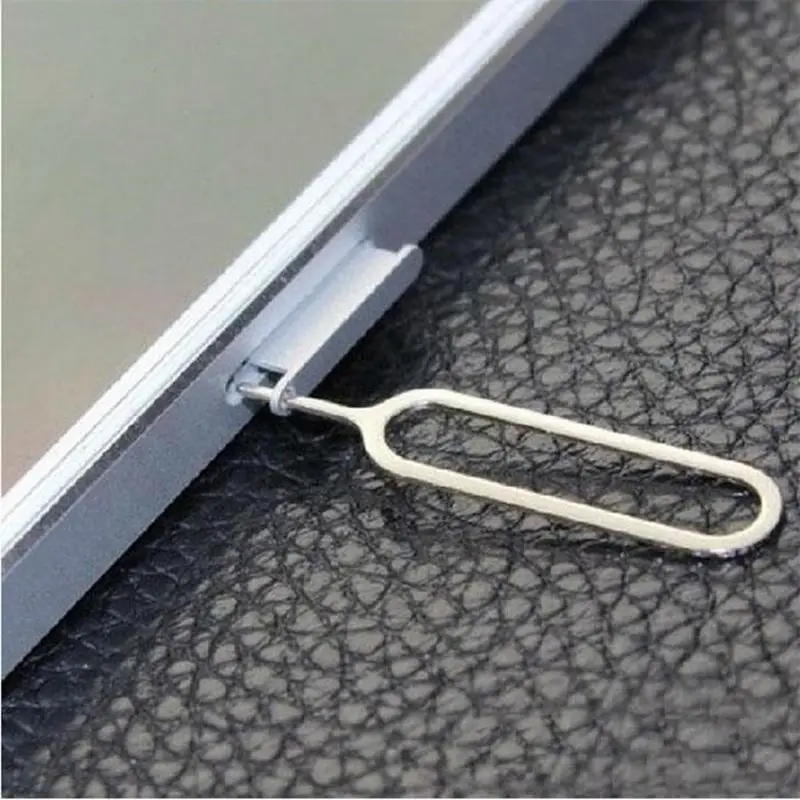 10pcs Anti-Lost Eject Sim Cards Tray Open Pin Needle Key Tool Ejetor for IPhone IPad Mobile Smartphone SIM Remover Accessories thumbnail 2
