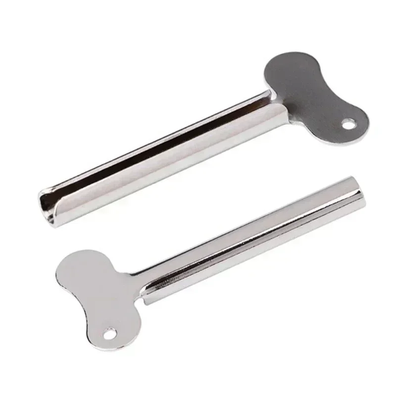1pcs Stainless Steel Toothpaste Squeezer Facial Cleanser Toothpaste Dispenser Squeezer Tube Tools Metal Bathroom Accessories thumbnail 4