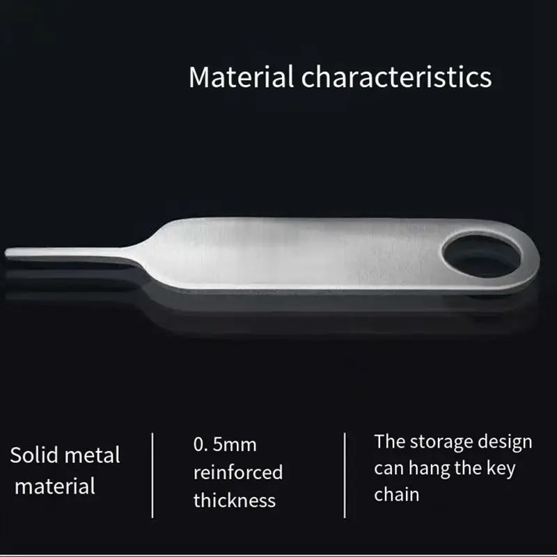 Funny Anti-Lost SIM Card Tray Ejector Pin For IPhone Samsung Huawei  IPads Universal  to Open Remover Needle Tool Extractor thumbnail 4