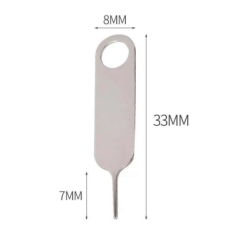 Funny Anti-Lost SIM Card Tray Ejector Pin For IPhone Samsung Huawei  IPads Universal  to Open Remover Needle Tool Extractor thumbnail 2