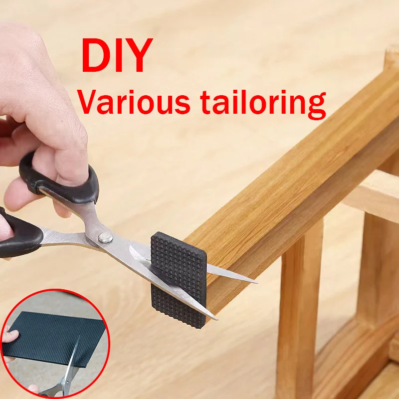 Rubber Pads For Chair Leg Furniture Anti Slip Mat Bumper Damper Self Adhesive Table Feet Protector Floor Protector Pads Hardware thumbnail 5