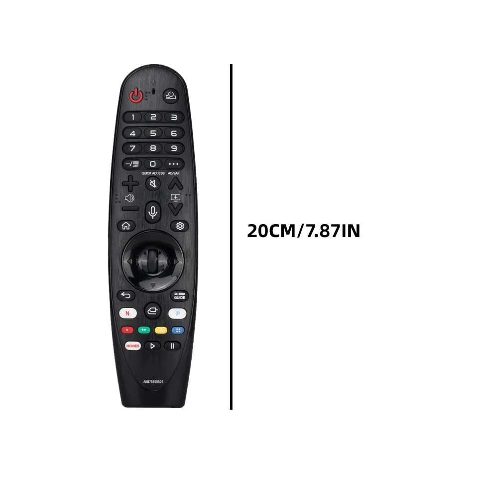 Universal Magic Remote for Smart TV(no/with Voice&Pointer), Replacement for AKB75855501 MR20GA MR21GA MR21GC MR19BA thumbnail 6
