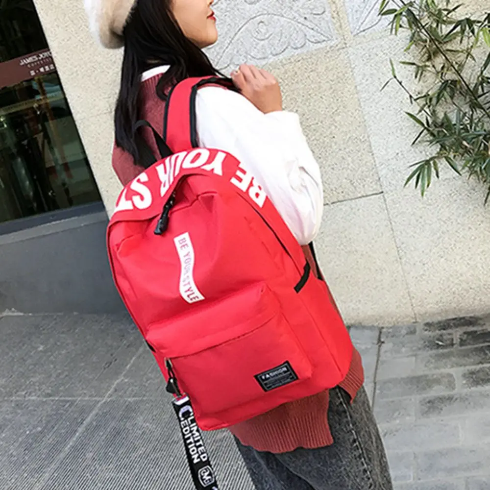 New Female Fashion Teenage High Capacity Waterproof College Backpack Trendy Women Laptop School Bags Cute Girl Travel Book Bag thumbnail 2