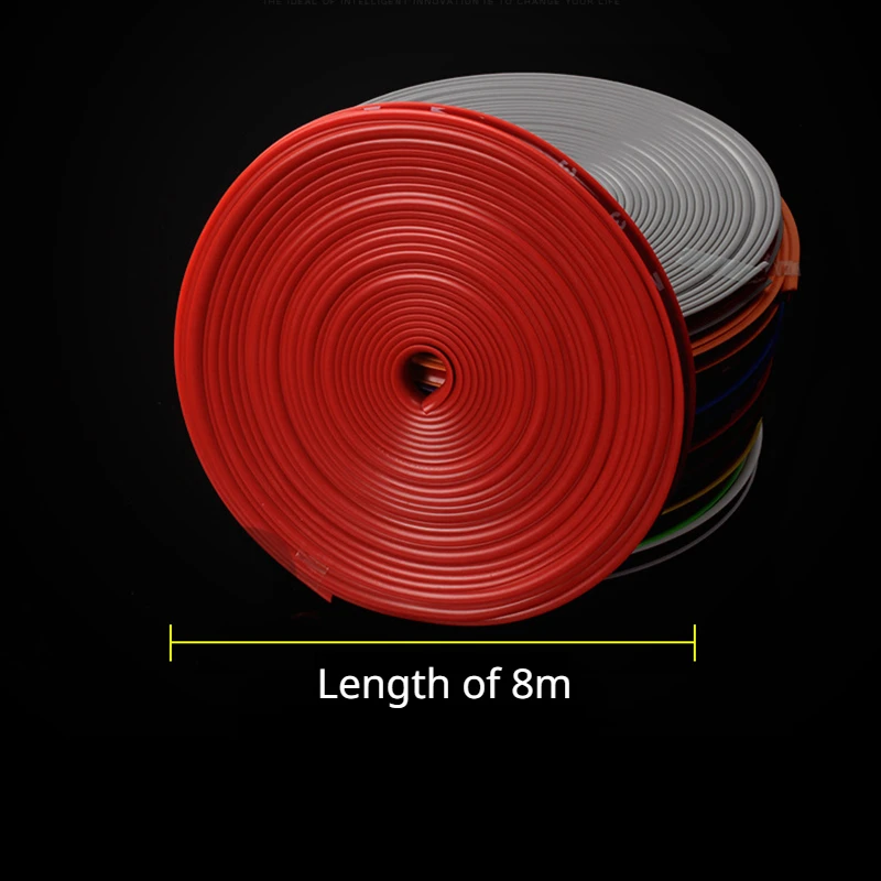 Universal Car Rim Protect Strip Wheel Edge Protector Car Wheel Sticker Tire Protection Care Covers Car Styling thumbnail 5