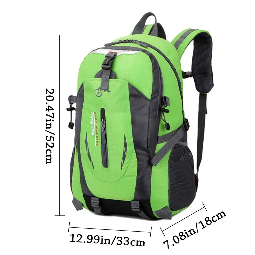 Large Waterproof Backpack 40L Bag Camping Hiking Walking Outdoor Travel Rucksack Durable Nylon thumbnail 4