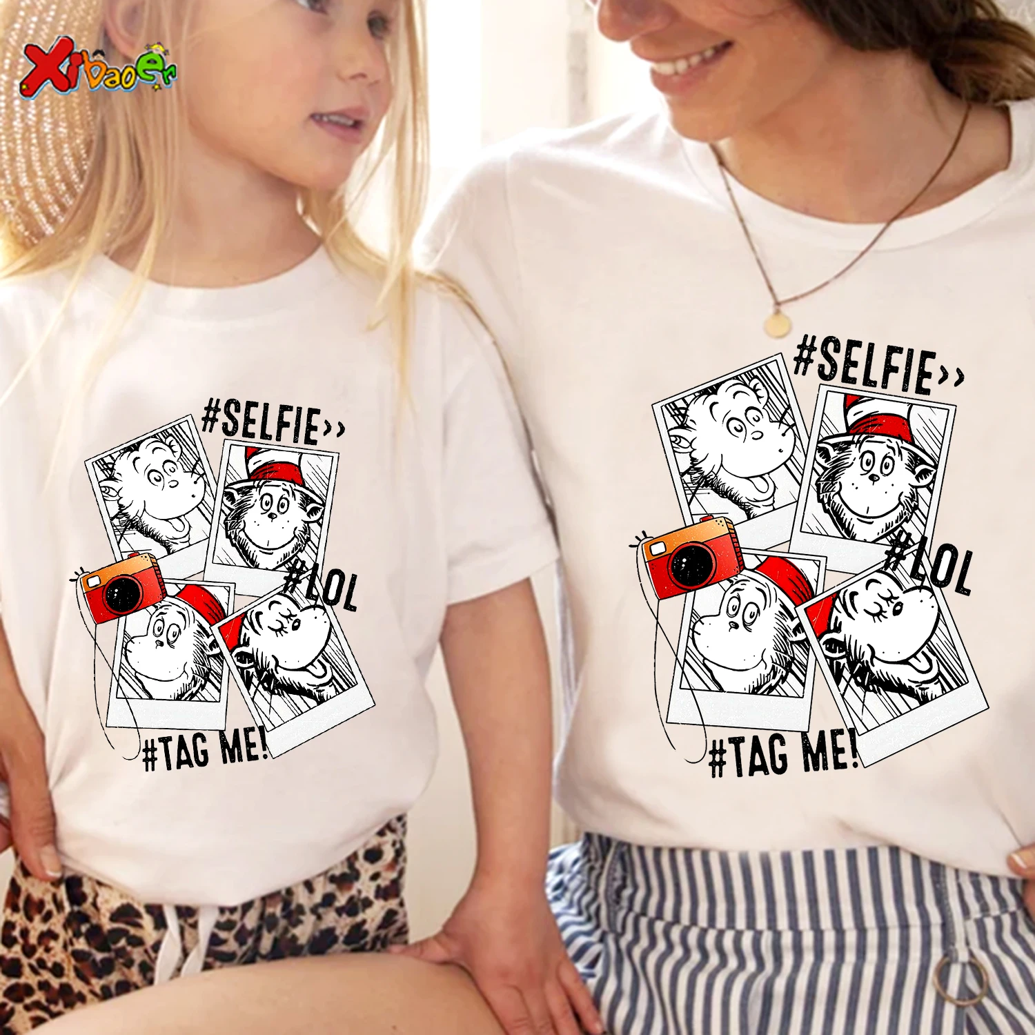 Family Matching Outfits Kids T Shirts Monkey Girl Boys Clothing Toddler Baby Clothes Mommy Daddy Matching Couple Outfits Familia