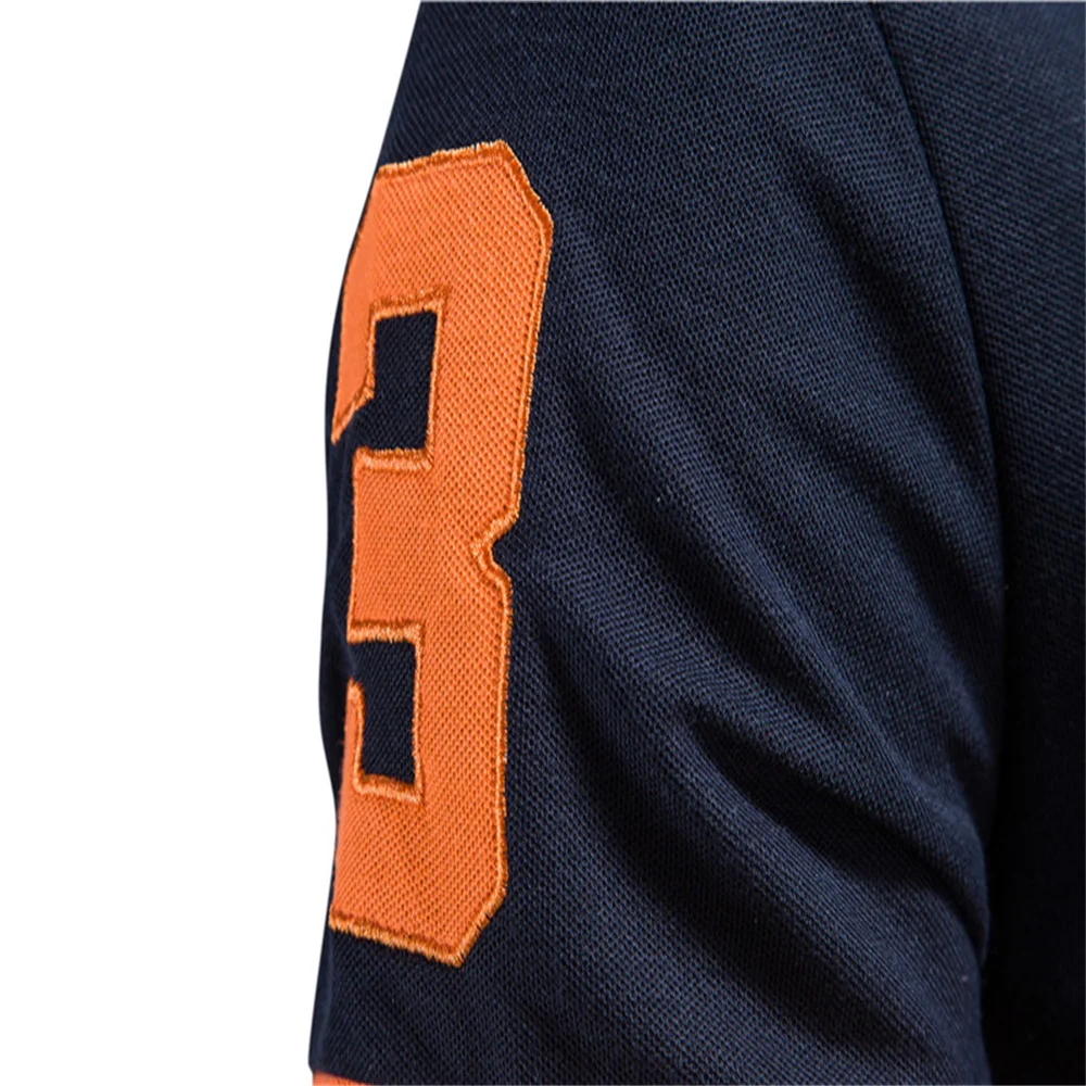 Dropshipping Polo Giraffe Shirt Men Quality Embroidery Summer Short Sleeve Polo Casual Business Social Mens Polos BR Size thumbnail 6