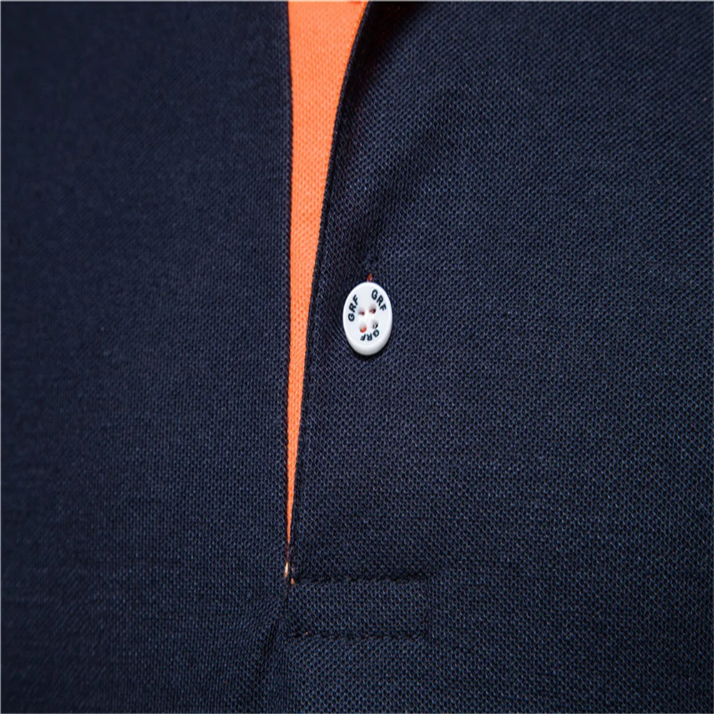 Dropshipping Polo Giraffe Shirt Men Quality Embroidery Summer Short Sleeve Polo Casual Business Social Mens Polos BR Size thumbnail 4