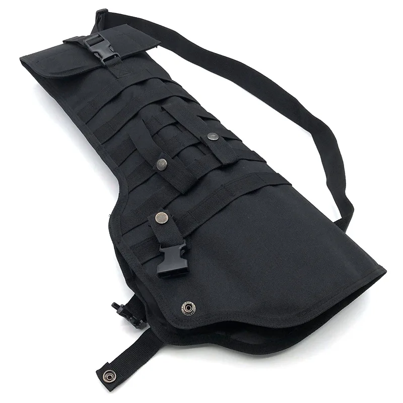 Outdoor Hunting Molle Style Shoulder Rifle Shotgun Storage Bag Tactical Backpack Long Scabbard Bag Holster M4 AK Case thumbnail 2