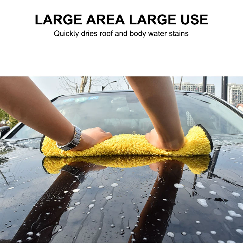 SEAMETAL High-end Microfiber Towel Car Wash Towel Detailing Cleaning Cloth Car Wash Drying Towel Car Absorbent Cleaning Products thumbnail 4