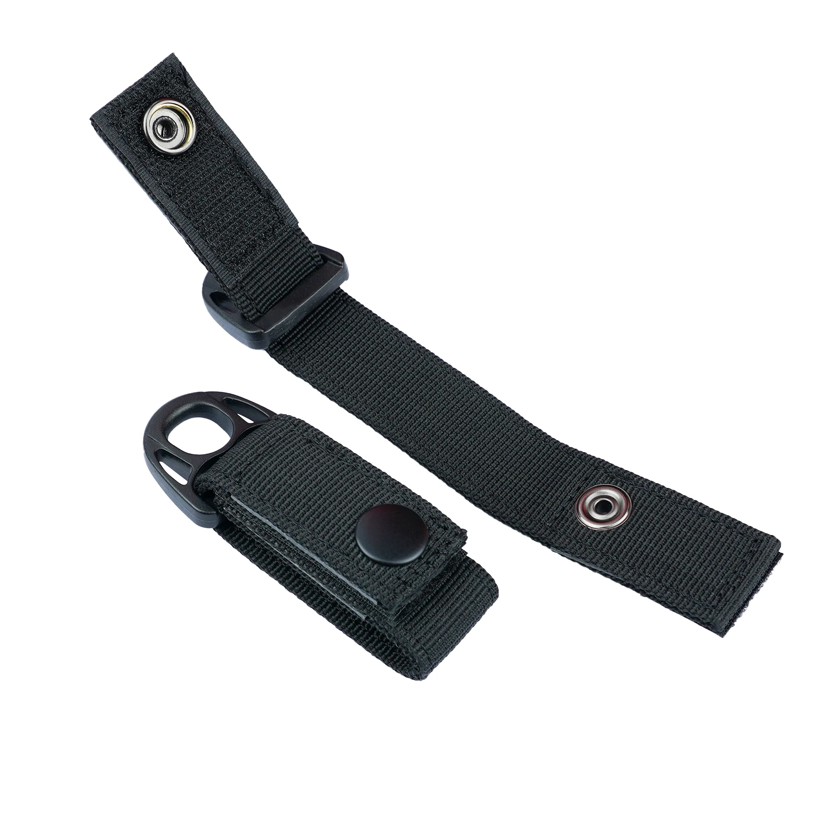 KUNN Nylon Duty Belt Keeper with Hook and Loop Snap,Tool Belt Accessories with Suspender Loops for 2.25" Duty Belt, 4 Pcs thumbnail 4