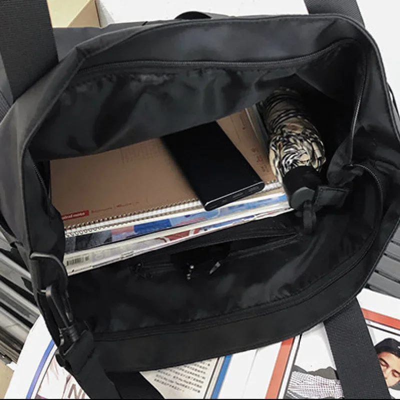 Casual Tote Bag Men's Big Handbag Fashion For Man Large Capacity Cross Bag Men Fit For Short Distance Travel Shoulder Bag thumbnail 6