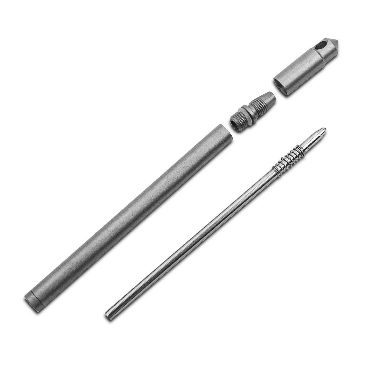 MINI Titanium Alloy Break Windows Tactical Pen EDC Multi-functional Self-defense Tool Travel Metal Ballpoint Pen Signature Pen thumbnail 3