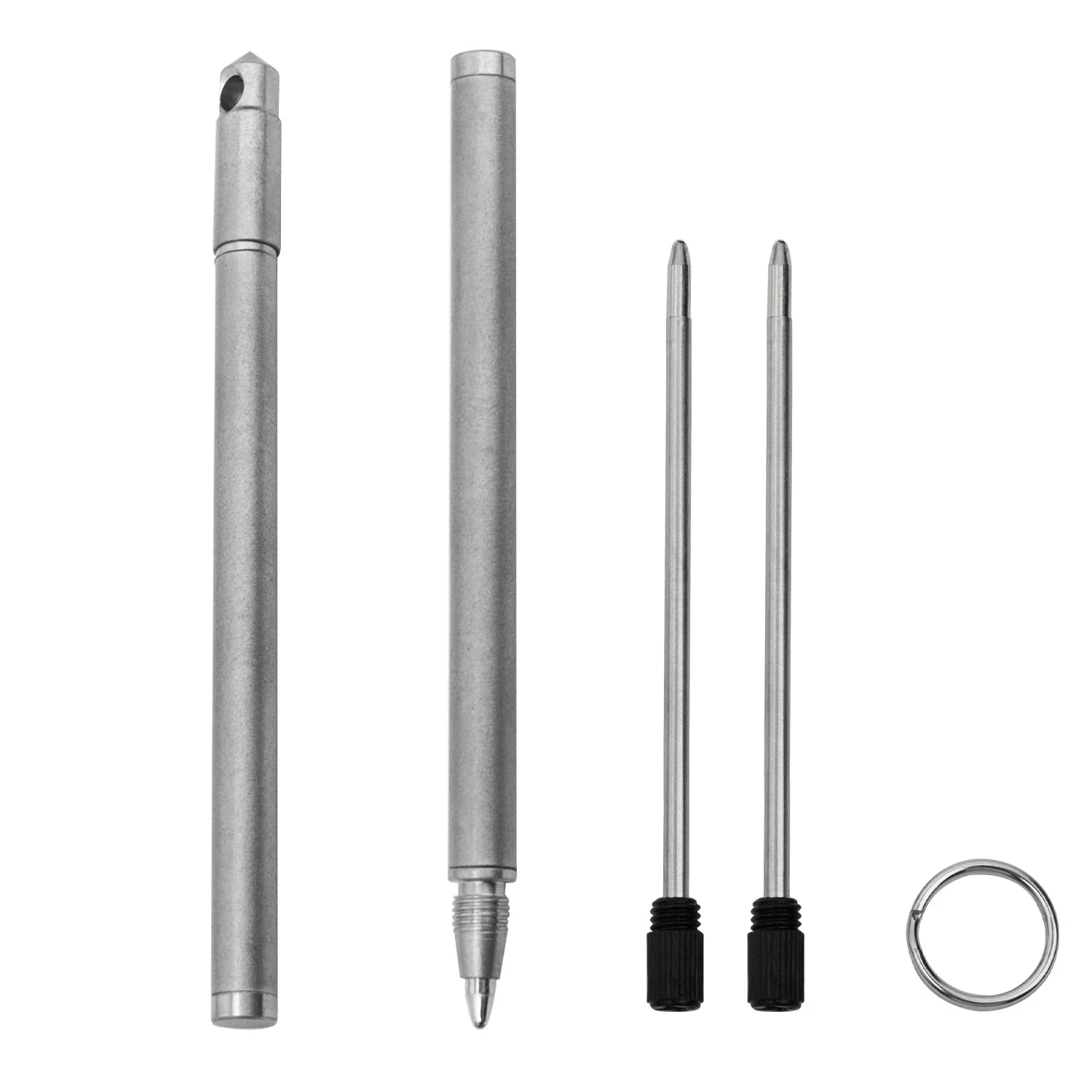 MINI Titanium Alloy Break Windows Tactical Pen EDC Multi-functional Self-defense Tool Travel Metal Ballpoint Pen Signature Pen thumbnail 5