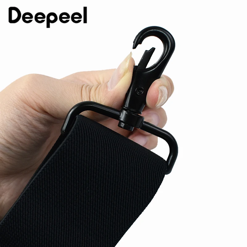 Deepeel 5*120cm Men's Adult Suspenders 4 Clip Hook Buckle Wide Stretch Straps Male Jockstrap Braces Men Skirt Jeans Accessories thumbnail 4