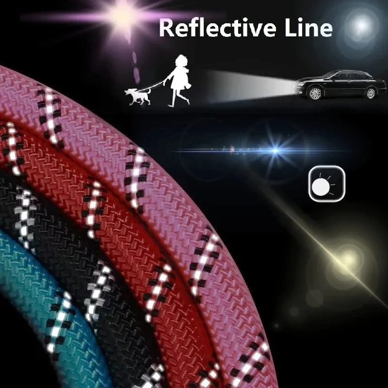 150/200/300CM Strong Leashes for Dogs Soft Handle Dog Leash Reinforced Leash for Small Medium Large Dogs Big Dog Supplies thumbnail 3