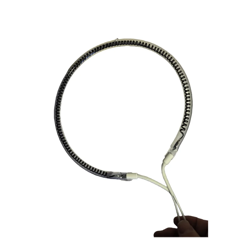 Oven Parts 20cm Dimameter Round Carbon Fiber Heating Tube 220V 1200W thumbnail 4