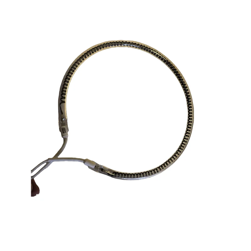 Oven Parts 20cm Dimameter Round Carbon Fiber Heating Tube 220V 1200W thumbnail 2